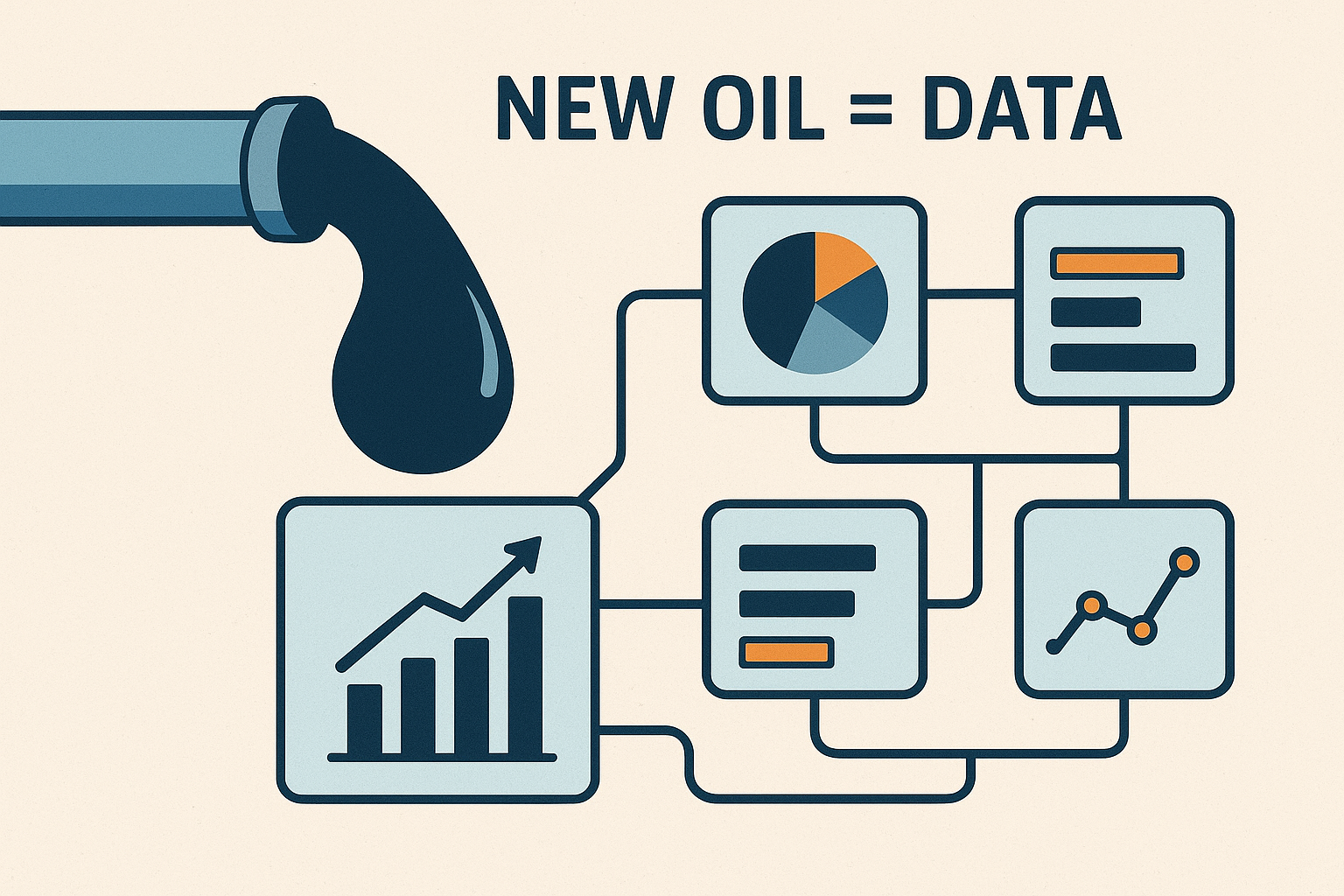 داشبورد مدیریتی یک ابزار بصری است که اطلاعات کلیدی و شاخصهای عملکردی (KPI) یک کسب و کار یا پروژه را به صورت خلاصه و قابل فهم نمایش میدهد.