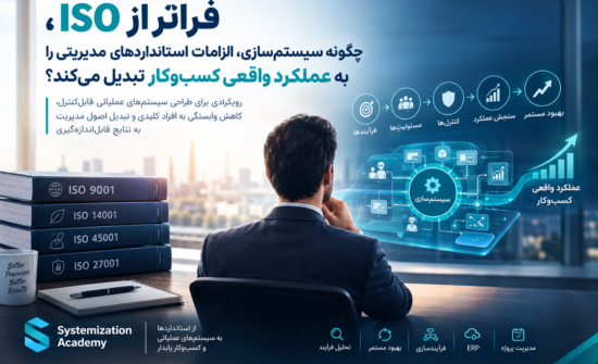 سیستم‌سازی و ISO 9001 چه تفاوتی دارند؟